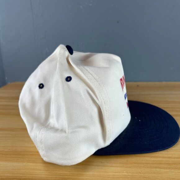 Vtg Irvin W. Taylor Middle School Panthers YoungAn Cap Hat One Size Blue White - Picture 4 of 7